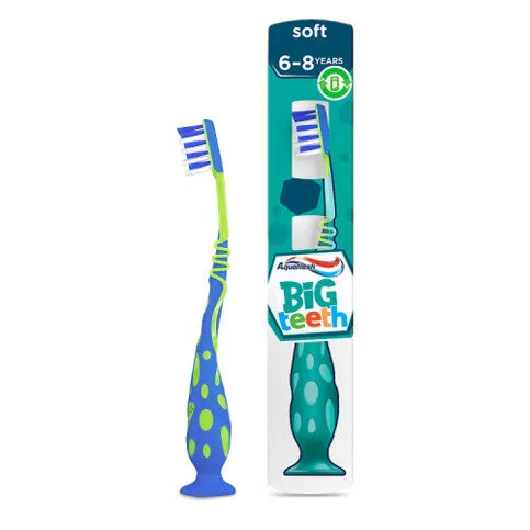 Aquafresh Kids Toothbrush Big Teeth, 6-8 Years