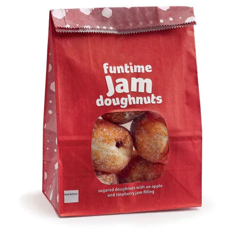 Country Choice Funsize Jam Doughnuts 4pk