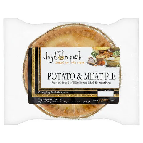 Clayton Park Potato & Meat Pie