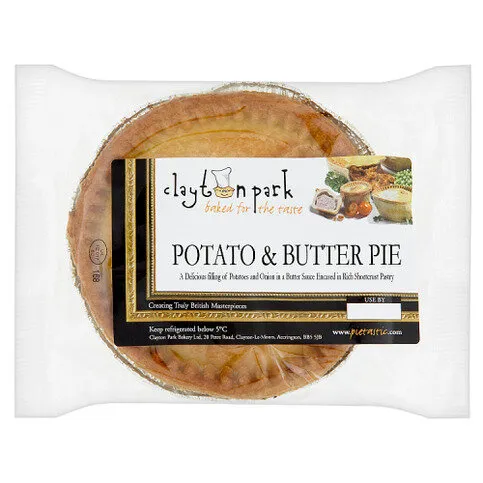 Clayton Park Potato & Butter Pie