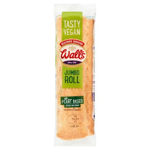 Wall's Tasty Vegan Jumbo Roll 120g
