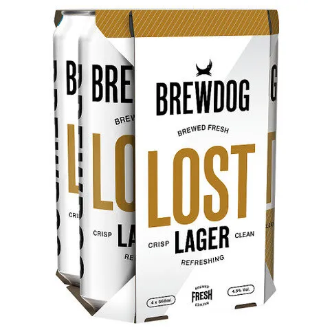 BrewDog Lost Lager 4 x 568ml