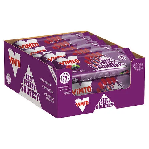 Vimto Eezy Freezy Squeezy 10 x 600ml