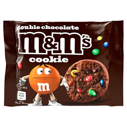 M&M's Double Chocolate Cookie 50g