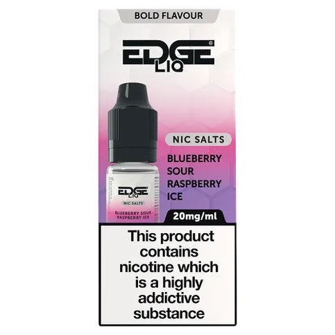 Edge Liq Blueberry Sour Raspberry Ice Nic Salts 20mg/ml 10ml