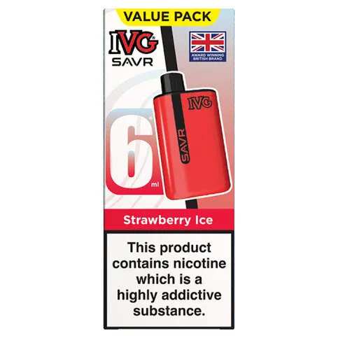 IVG Savr Strawberry Ice 6ml