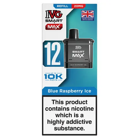 IVG Smart Max Blue Raspberry Ice Refill 20mg/ml