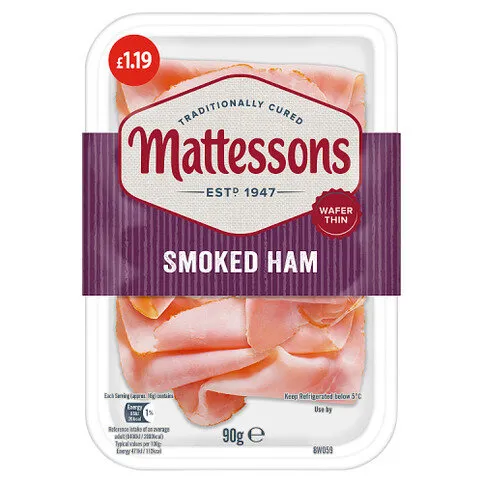 Mattessons Smoked Ham 90g