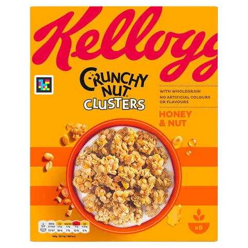 Kellogg's Crunchy Nut Clusters Honey & Nut 400g