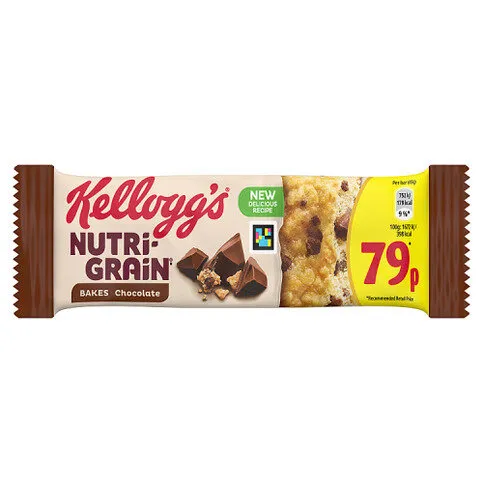 Kellogg's Nutri-Grain Bakes Chocolate 45g