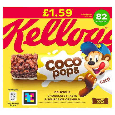 Kellogg's Coco Pops 4 x 20g (80g)