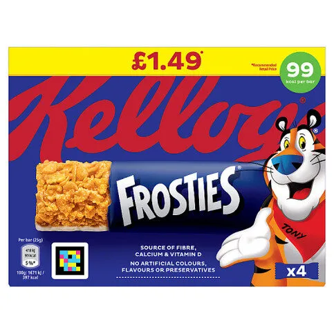 Kellogg's Frosties 4 x 25g (100g)