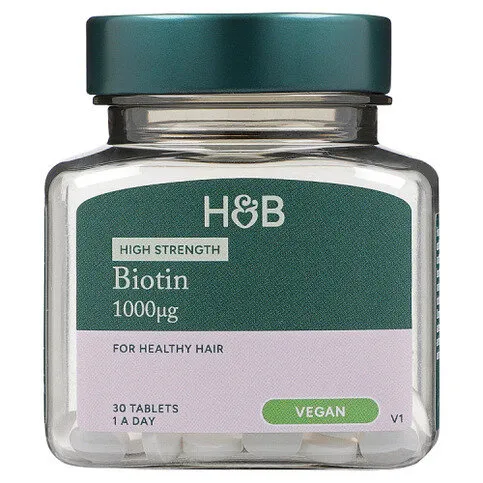 Holland & Barrett Biotin 1000ug 30 Tablets