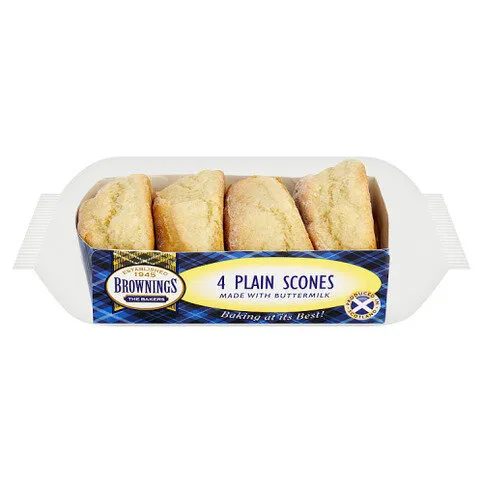 Brownings The Bakers 4 Plain Scones