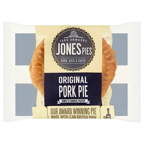 Jones Pies Traditional Pork Pie 160g