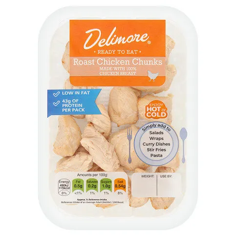 Delimore Roast Chicken Chunks 160g