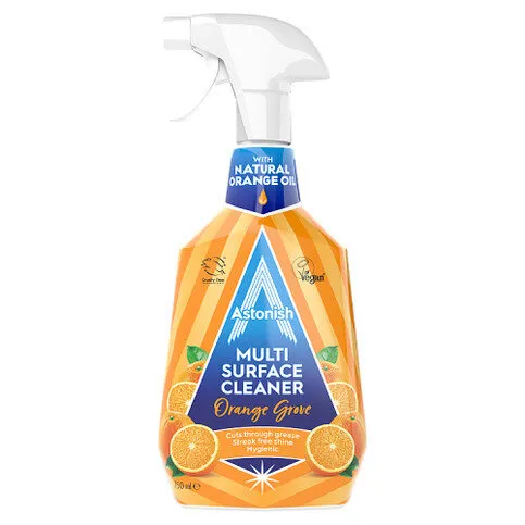 ASTONISH MULTI SURFACE CLEANSER- ORANGE OIL 750ML
