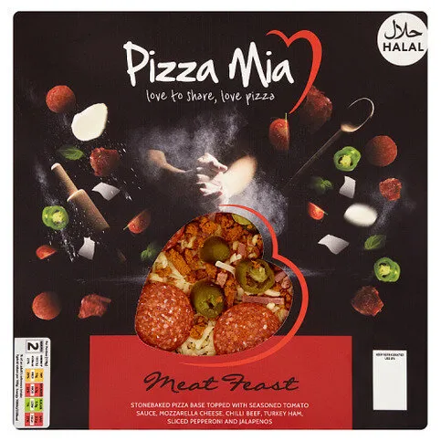 Pizza Mia Halal Meat Feast 395g