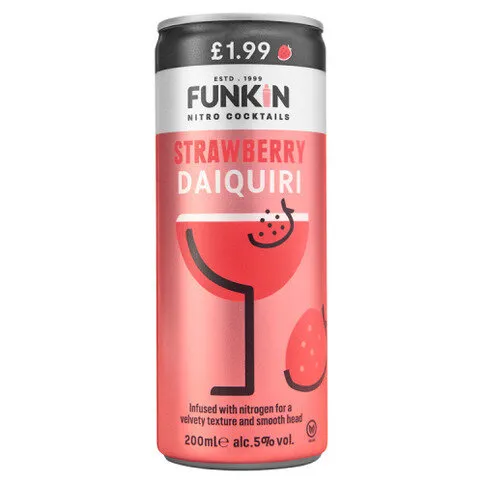 Funkin Nitro Cocktails Strawberry Daiquiri 200ml