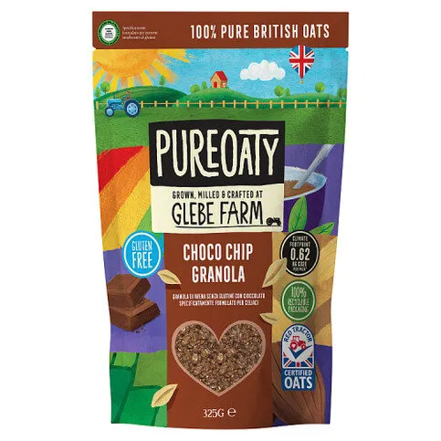 Glebe Farm PureOaty Choco Chip Granola 325g