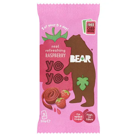 BEAR Yoyos Raspberry 20g