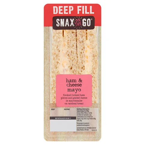 Snax on the Go Ham & Cheese Mayo