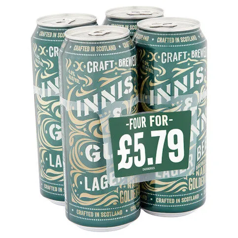 Innis & Gunn Lager Beer 500ml