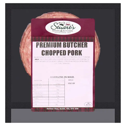 Stuarts Chopped Pork 100G