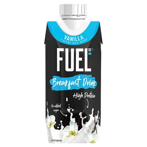 FUEL10K Vanilla Flavour Milk Drink 330ml