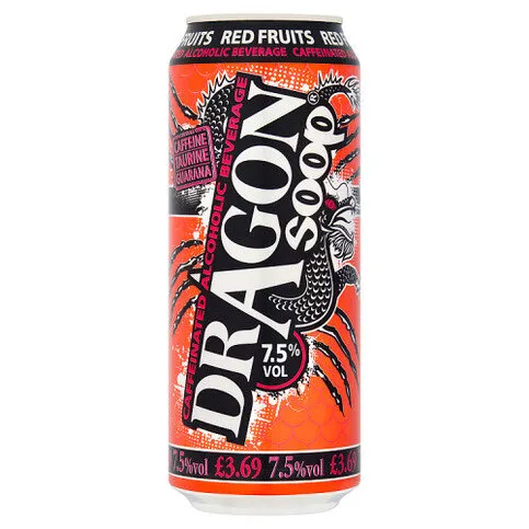 Dragon Soop Red Fruits 500ml