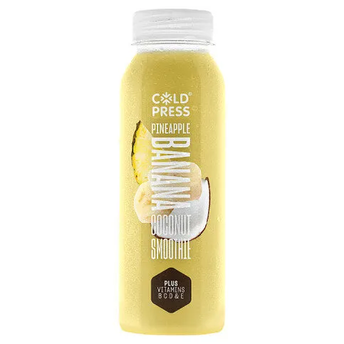 Coldpress Plus Pineapple, Banana and Coconut Super Smoothie 250ml