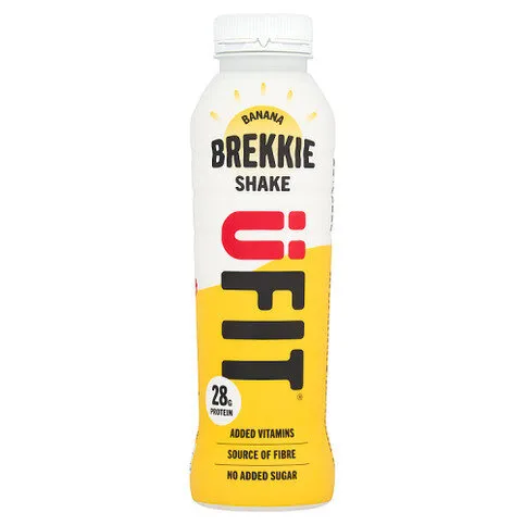 ÜFit Banana Brekkie Shake 400ml