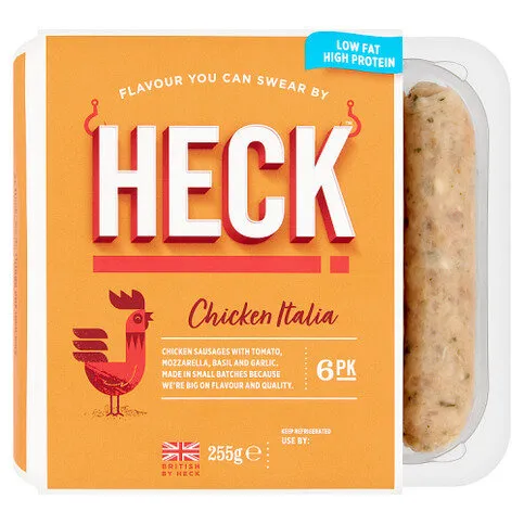 Heck 6 Chicken Italia 255g