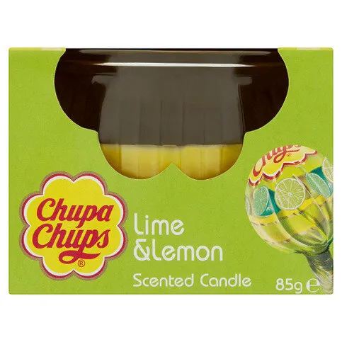 Chupa Chups Lime & Lemon Scented Candle 85g