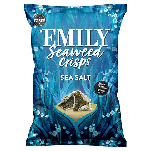 Emily Sea Salt Seaweed Crisps 50g