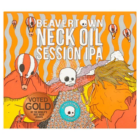 Beavertown Neck Oil Session IPA 4 x 330ml