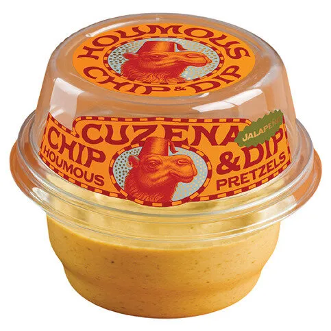Cuzena Jalapeño Chip & Dip Houmous Pretzels 117g