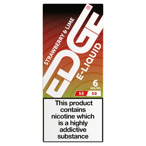 Edge 50-50 Strawberry & Lime E-Liquid 1 x 10ml