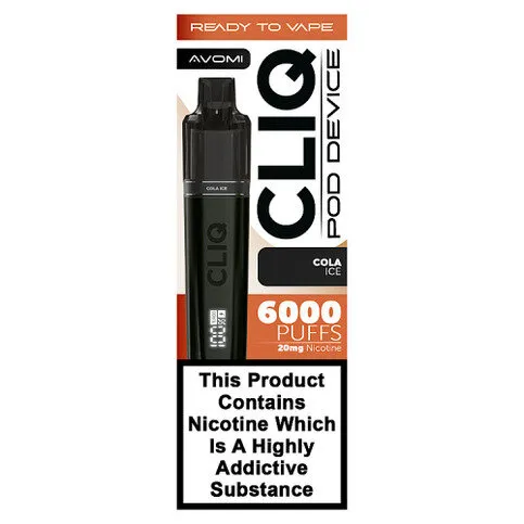 Avomi Cliq Cola Ice Nicotine Pod Device 20mg