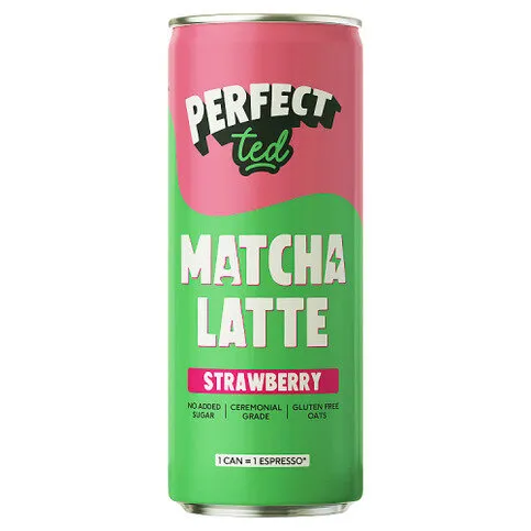 Perfect Ted Strawberry Matcha Latte 250ml