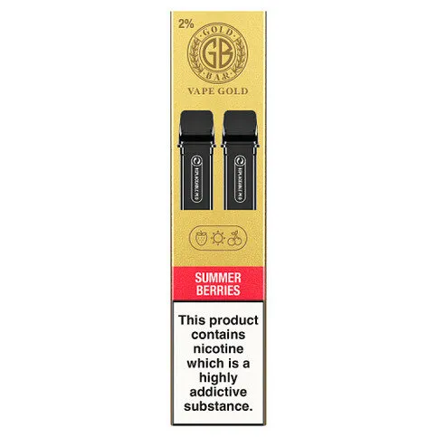 Gold Bar Summer Berries 2% Vape Gold