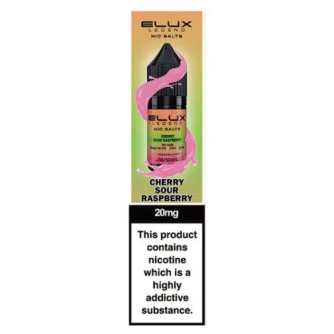 Elux Legend Nic Salts Cherry Sour Raspberry 20mg