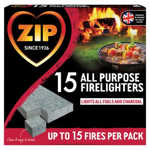Zip 15 All Purpose Firelighters