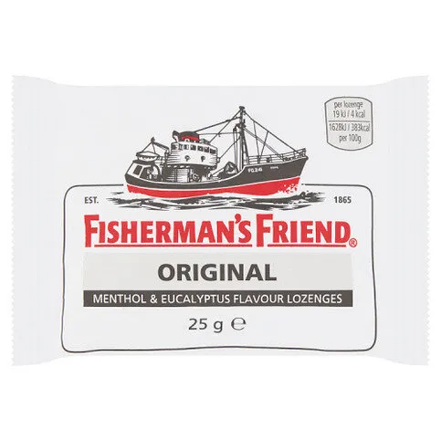 Fisherman's Friend Original Menthol & Eucalyptus Flavour Lozenges 25g