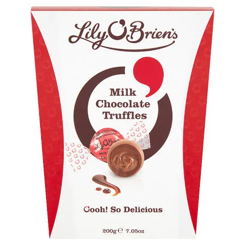 Lily O'Brien's Milk Chocolate Truffles 200g