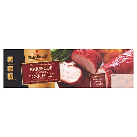 Rib World Barbecue Flavoured Pork Fillet 550g