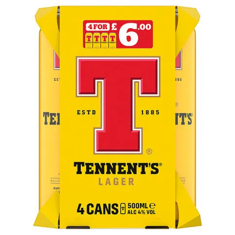 Tennent's Lager 500ml