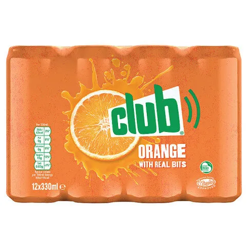 Club Orange Can 330ml