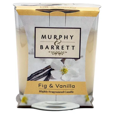 Murphy & Barrett 5oz Fig & Vanilla Highly Fragranced Candle