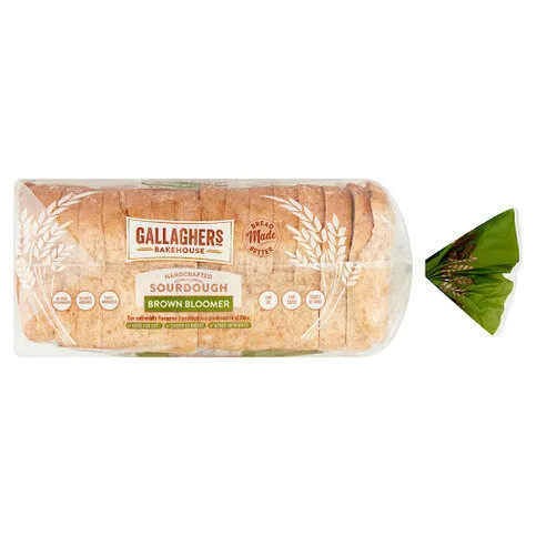 Gallaghers Bakehouse Handcrafted Sourdough Brown Bloomer 720g
